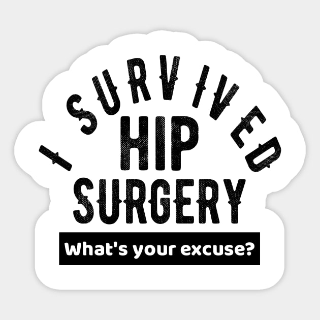 Hip Surgery & Hip Replacement Get Well Soon Gift Sticker by OriginalGiftsIdeas